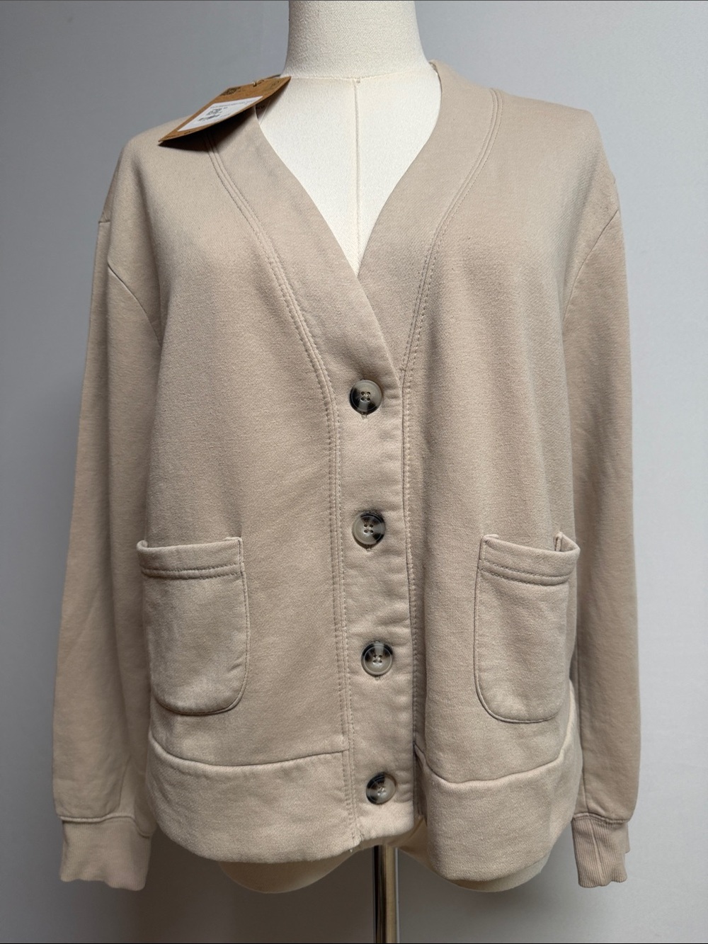 Toad & Co. Twine Hemp Daybreaker Cardigan Size Small
